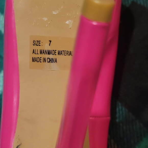 🔥🔥3XHP🔥🔥7-5-24🔥3-31-25🔥4-14-25🔥WOMENS BODY CENTRAL STILETTO PINK SIZE 7 - Picture 9 of 12